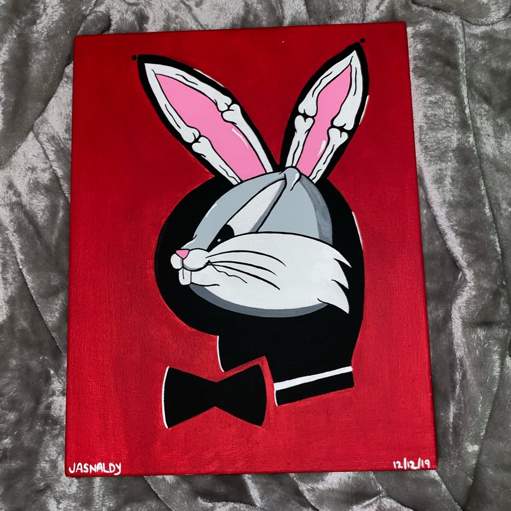 Bugs bunny painting